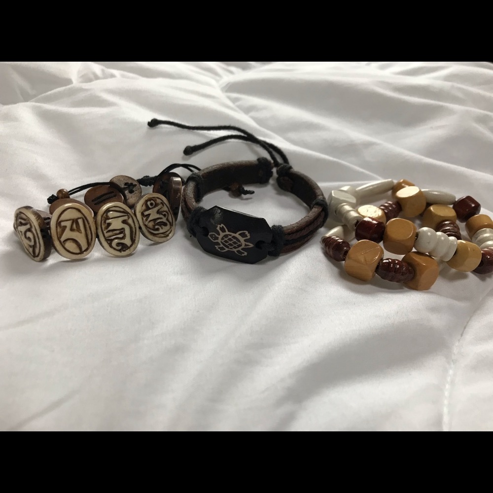 Travellers bracelet set